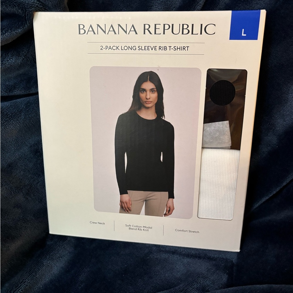 NWT. Banana Republic  long sleeve shirts   Large